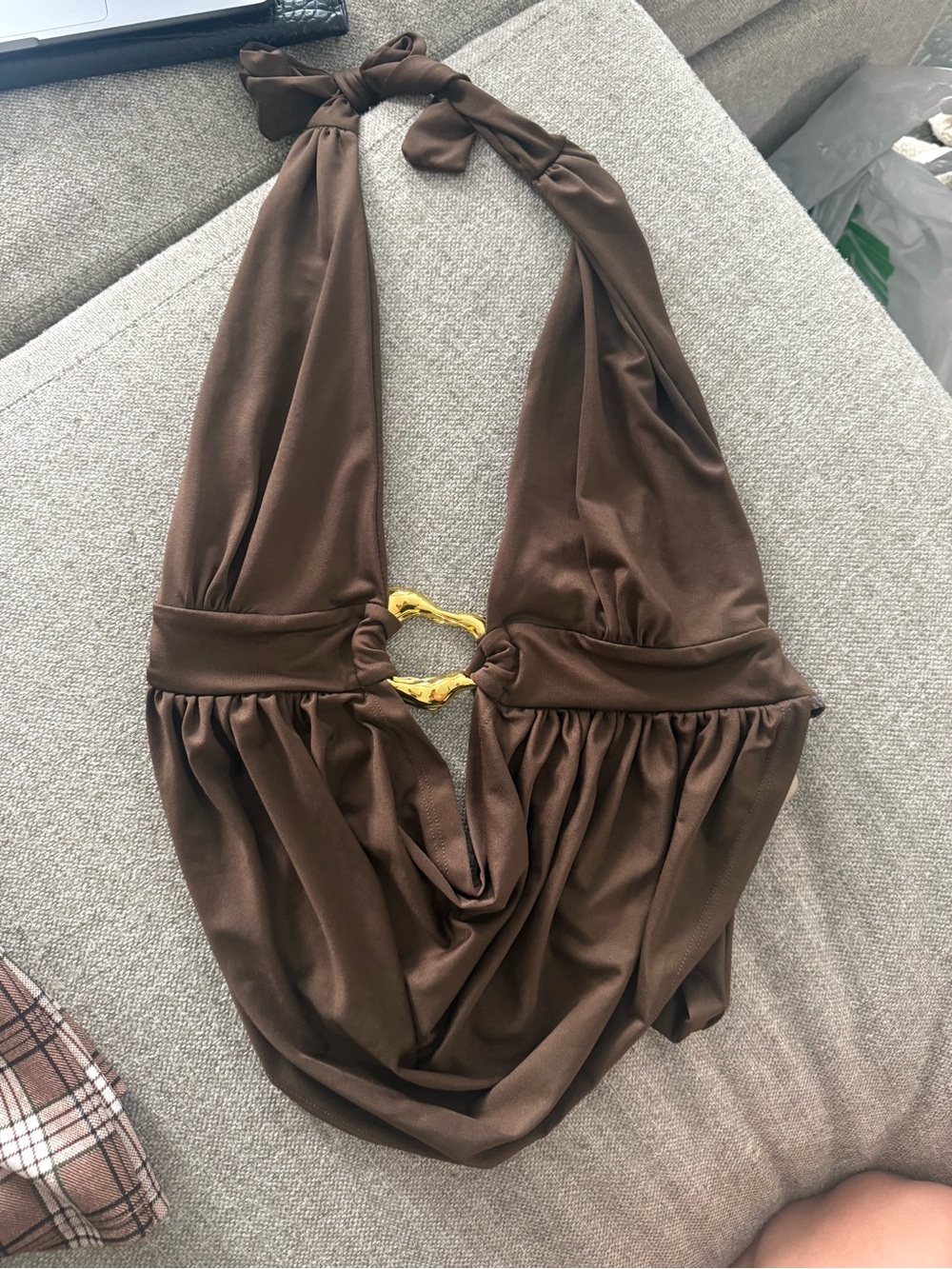 Brown top